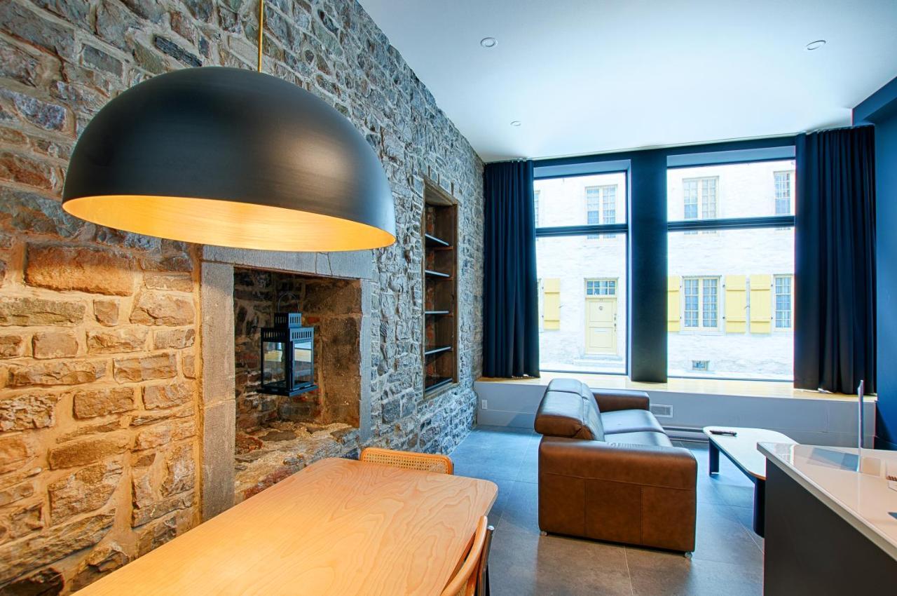 Les Lofts Notre-Dame - Par Les Lofts Vieux-Quebec Apartment Exterior foto