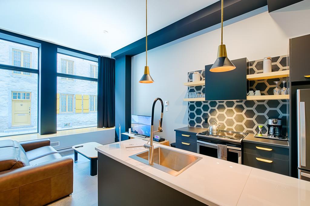 Les Lofts Notre-Dame - Par Les Lofts Vieux-Quebec Apartment Exterior foto